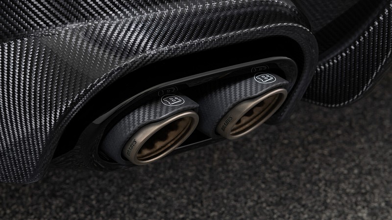 Photo of Brabus VALVE CONTROLLED SPORTS EXHAUST SYSTEM WITH CARBON TITANIUM TAILPIPES for the Mercedes Benz GLE63 AMG (V167/C167) - Image 1